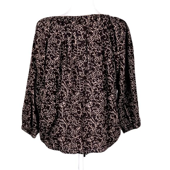 Ralph Lauren Denim Supply RL Boho Floral Peasant Style Blouse MEDIUM Oversized - Picture 4 of 6